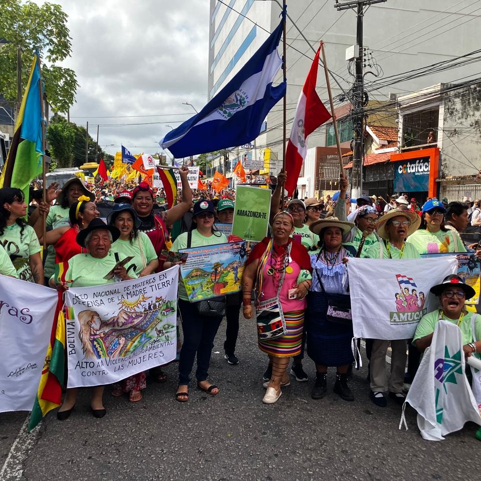 Territorial defenders across Latin America call for stronger implementation of the Escazú Agreement - COP4 - webinar