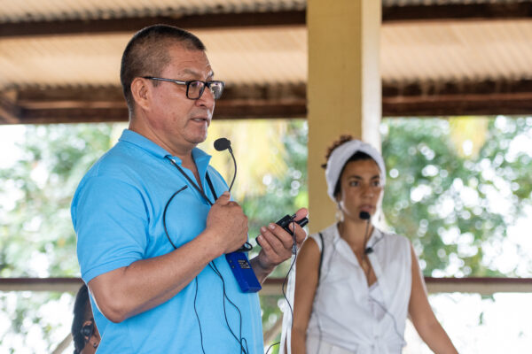 Ermeto Tuesta Cerron, member of the Yutzu Group